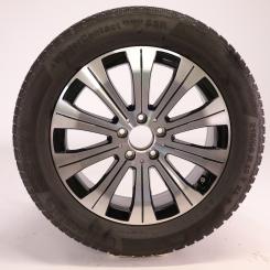 Winter Komplettrad Alu 18 Zoll mit Continental Reifen für EQA H243, EQB X243, Original Mercedes-Benz