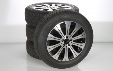 Winter Kompletträder Set Alu 18 Zoll mit Continental Reifen für EQB X243, EQA H243, Original Mercedes-Benz