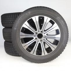 Winter Kompletträder Set Alu 18 Zoll mit Continental Reifen für EQA H243, Original Mercedes-Benz