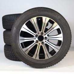 Winter Kompletträder Set Alu 18 Zoll mit Continental Reifen für EQA H243, Original Mercedes-Benz