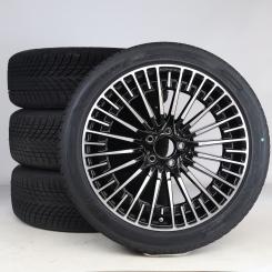 Winter Kompletträder Set Alu 20 Zoll mit Goodyear Reifen für EQA H243, original Mercedes-AMG 