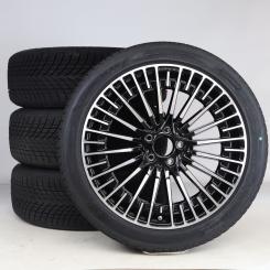 Winter Kompletträder Set Alu 20 Zoll mit Goodyear Reifen für EQA H243, original Mercedes-AMG 
