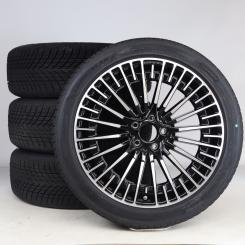 Winter Kompletträder Set Alu 20 Zoll mit Goodyear Reifen für EQA H243, Original Mercedes-Benz
