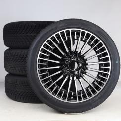Winter Kompletträder Set Alu 20 Zoll mit Goodyear Reifen für EQA H243, original Mercedes-AMG 