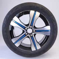 Komplettrad Alu CONTI/EcoContact6 5-Speichen-Rad, Aero 