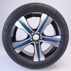 Komplettrad Alu CONTI/EcoContact6 5-Speichen-Rad, Aero 