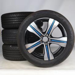 Sommer Kompletträder Set Alu 19 Zoll mit Continental Reifen für EQA H243, EQB X243, Original Mercedes-Benz