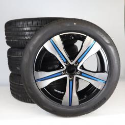 Sommer Kompletträder Set Alu 19 Zoll mit Pirelli Reifen für EQA H243, EQB X243, original Mercedes-Benz