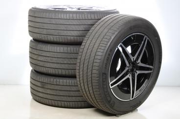 Sommer Kompletträder Set Alu 18 Zoll mit Michelin Reifen für EQA H243, EQB X243, Original Mercedes-Benz