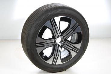 Sommer Komplettrad Alu 19 Zoll mit Continental Reifen für EQB X243, EQA H243, Original Mercedes-Benz