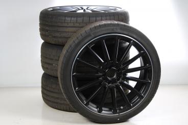 Sommer Kompletträder Set Alu 21 Zoll mit Continental Reifen für B-Klasse 247, GLA-Klasse H247, original Mercedes-AMG