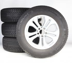 Winter Kompletträder Set Alu 17 Zoll mit Michelin Reifen für GLC-SUV X253, original Mercedes-Benz 