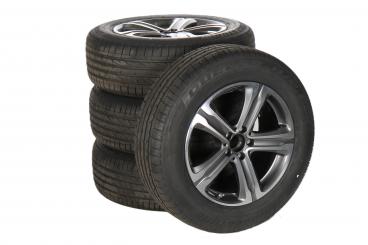 Sommer Kompletträder Set Alu 18 Zoll mit Bridgestone Reifen für GLC-Coupe 253, original Mercedes-Benz