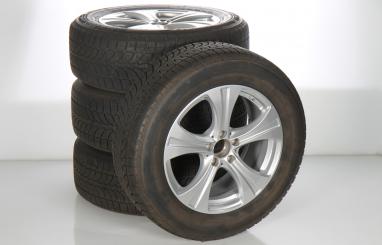 Winter Kompletträder Set Alu 18 Zoll mit Bridgestone Reifen für GLC-SUV X253, GLC-Coupe 253, original Mercedes-Benz