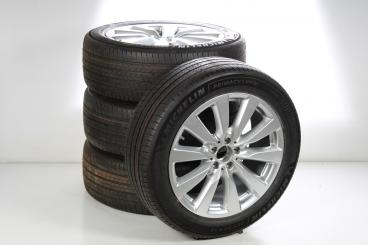Sommer Kompletträder Set Alu 19 Zoll mit Michelin Reifen für GLC-Coupe 253, GLC-SUV X253, original Mercedes-Benz 