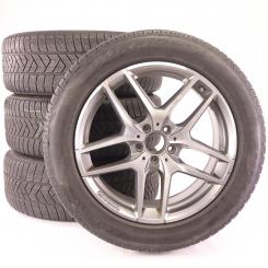 Winter Kompletträder Set Alu 19 Zoll mit Pirelli Reifen für GLC-Coupe 253, GLC-SUV X253, original Mercedes-AMG 
