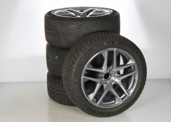 Winter Kompletträder Set Alu 20 Zoll mit Michelin Reifen für GLC-SUV X253, GLC-Coupe 253, original Mercedes-AMG