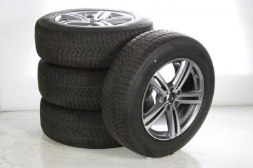 Winter Kompletträder Set Alu 18 Zoll mit Pirelli Reifen für GLC-SUV X253, GLC-Coupe 253, Original Mercedes-Benz