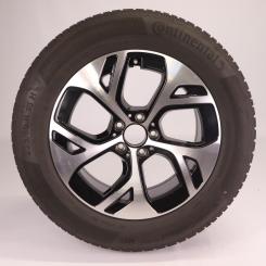 Komplettrad Alu CONTI/WinterContactTS850P 5-Speichen-Rad Aer 