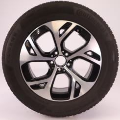 Komplettrad Alu CONTI/WinterContactTS850P 5-Speichen-Rad Aer 