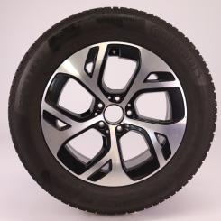 Komplettrad Alu CONTI/WinterContactTS850P 5-Speichen-Rad Aer 