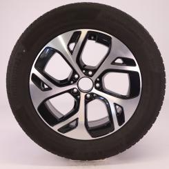 Komplettrad Alu CONTI/EcoContact6Q 5-Speichen-Rad Aero 