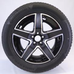 Komplettrad Alu CONTI/WinterContactTS850P AMG 5-Speichen-Rad 