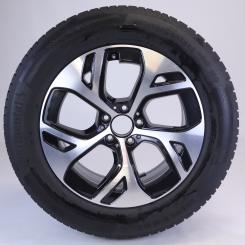 Komplettrad Alu CONTI/WinterContactTS850P 5-Speichen-Rad Aer 
