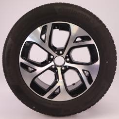 Komplettrad Alu CONTI/WinterContactTS850P 5-Speichen-Rad Aer 