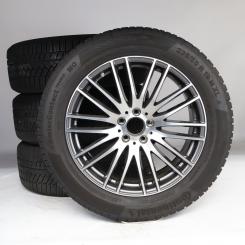 Winter Kompletträder Set Alu 19 Zoll mit Continental Reifen für GLC -Coupe 254, GLC-SUV X254, Original Mercedes-Benz