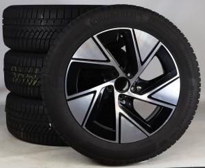 Winter Kompletträder Set Alu 19 Zoll mit Continental Reifen für GLC -Coupe 254, GLC-SUV X254, original Mercedes-Benz 
