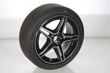 Komplettrad Alu MICHELIN/PilotAlpin5 AMG 5-Doppelspeichen-Ra 