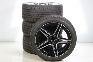 Sommer Kompletträder Set Alu 19 Zoll mit Goodyear Reifen für CLS 257, original Mercedes-AMG