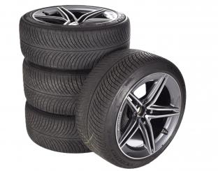 Winter Kompletträder Set Alu 20 Zoll mit Michelin Reifen für AMG-GT-Coupe 290, original Mercedes-AMG