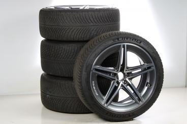 Winter Kompletträder Set Alu 20 Zoll mit Michelin Reifen für AMG-GT-Coupe 290, original Mercedes-AMG