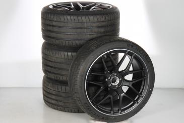 Sommer Kompletträder Set Alu 21 Zoll mit Michelin Reifen für AMG-GT-Coupe 290, Original Mercedes-Benz