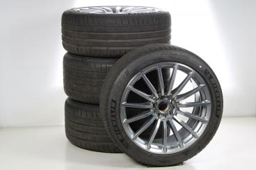 Sommer Kompletträder Set Alu 20 Zoll mit Michelin Reifen für AMG-GT-Coupe 290, original Mercedes-AMG
