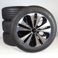 Sommer Kompletträder Set Alu 19 Zoll mit Continental Reifen für EQC 293, GLC-SUV X253, original Mercedes-Benz 