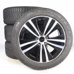 Winter Kompletträder Set Alu 19 Zoll mit Pirelli Reifen für EQE 295, original Mercedes-Benz 