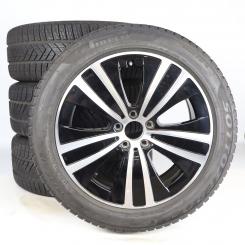 Winter Kompletträder Set Alu 19 Zoll mit Pirelli Reifen für EQE 295, original Mercedes-Benz 