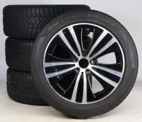 Winter Kompletträder Set Alu 19 Zoll mit Pirelli Reifen für EQE 295, original Mercedes-Benz 