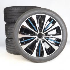 Sommer Kompletträder Set Alu 20 Zoll mit Bridgestone Reifen für EQE 295, original Mercedes-Benz 