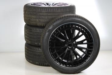 Sommer Kompletträder Set Alu 21 Zoll mit Pirelli Reifen für EQE 295, original Mercedes-AMG 
