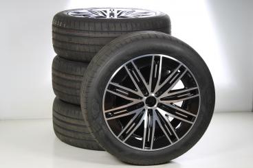 Sommer Kompletträder Set Alu 21 Zoll mit Goodyear Reifen für EQS SUV 296, Original Mercedes-Benz