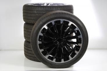 Sommer Kompletträder Set Alu 22 Zoll mit Goodyear Reifen für EQS SUV 296, original Mercedes-AMG 