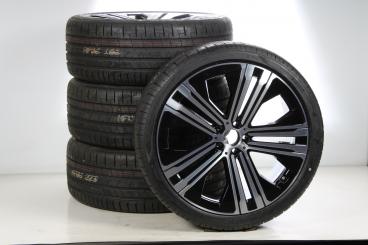 Sommer Kompletträder Set Alu 22 Zoll mit Pirelli Reifen für EQS 297, original Mercedes-Benz 