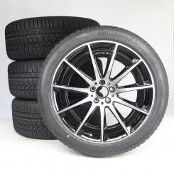 Winter Kompletträder Set Alu 21 Zoll mit Continental Reifen für EQS 297, original Mercedes-AMG 