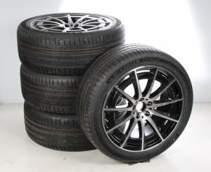 Sommer Kompletträder Set Alu 21 Zoll mit Michelin Reifen für EQS 297, original Mercedes-AMG 
