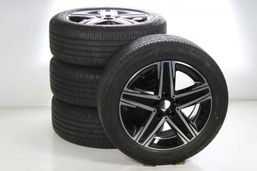 Sommer Kompletträder Set Alu 17 Zoll mit Continental Reifen für Citan/ T-Klasse 420, Original Mercedes-Benz
