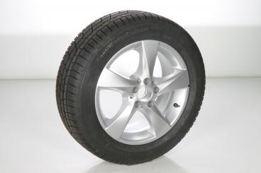 Komplettrad Alu CONTI/WinterContactTS830P 5-Speichen-Rad 